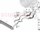 Transmission oil cooler oil cooler line