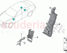 Control unit holder heat comfort pack