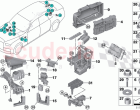 Power distribution box B distributor