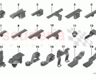 Various cable holders