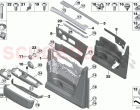 Door trim rear