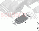 Foot rest rear