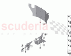 Mounting parts engine compartment