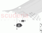 Single parts f rear helf loudspeaker