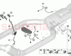 Petrol partic filter sens mounted parts