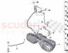 Fuel tank mounting parts