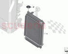 Additional cooler wheel arch