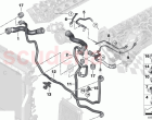 Cooling system coolant hoses