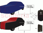 Car cover interior tailored