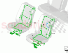 Wiring harness seat front