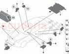 Electric parts airbag