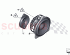 Single parts f front door top hifi syst