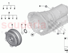 GA8HP90Z Torque converter seal elements
