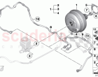 Power brake unit depression
