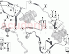 Cooling system exhaust turbocharger