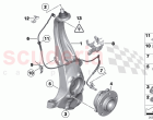 Carrier wheel bearing front