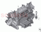 Distr housing air conditioner bottom