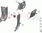 Trim panel leg room