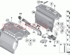 Trim panel trunk partition