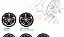 Front Wheel and Tyre Assembly