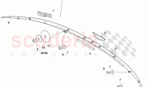 Trunk Lid, Exterior Trim and Ornamentation (Coupe)
