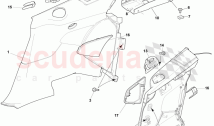 Rear Quarter Trim Panel, 2+2 (Volante)