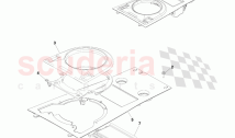 Console Panel, Centre, Low, Ashtray (Manual)