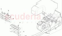 Evaporator and Heater, REAR