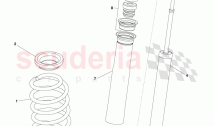 Rear Suspension Spring and Damper Assembly