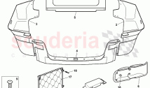Coupe Trunk Casing and Mats