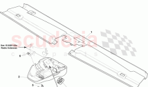 Front Header Trim, VOLANTE, 14.5MY