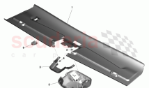 Front Header Trim, COUPE