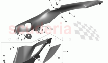 Rear Quarter Trim Panel, 2+0 COUPE
