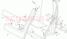 Cabin Rear Trim (2+0 Coupe)