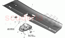 Front Header Trim, COUPE, 14.5MY