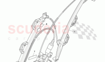 Power Window Regulator, Front Door