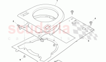 Centre Console Panel Assembly (Utility Tray)