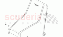 Console Panel, Rear 2+0 (Coupe)