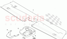 Front Header Trim, COUPE