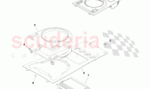 Console Panel, Centre, High, Utility Tray (Manual)