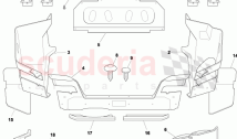 Coupe Trunk Casing and Mats