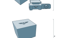 Genuine accessories Interior camera set for video recording