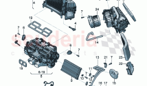 Air-conditioning system with electronic regulation
