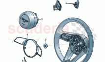 Front axle, steering