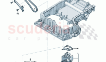 oil pump oil strainer Control valve drive for oil pump
