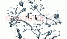 Fuel supply line Breather line Valve for active charcoal canister D >> - MJ 2022