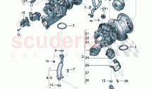 Exhaust gas turbocharger (water-cooled) Oil pressure line Oil return line D - MJ 2&hellip;