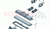 Air filter Intake air duct Intake hose D - MJ 2023>> - MJ 2023