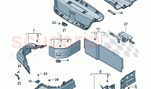 Luggage compartment trim