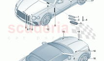Vehicle data plate